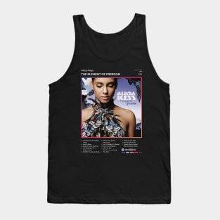 Alicia Keys - The Element Of Freedom Tracklist Album Tank Top